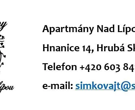 Ap2, Hruba Skala, Nad Lipou Lägenhet Hrubá Skála